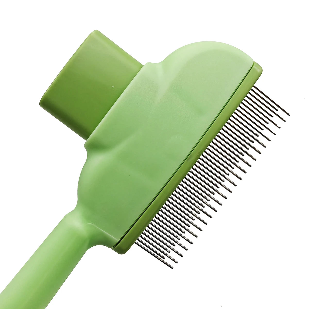 AuraVibe Self-Cleaning Pet Grooming Brush – Effortless Fur Removal