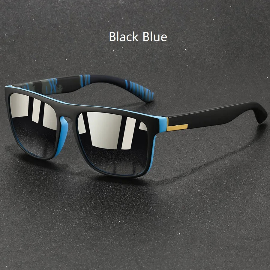 Vintage Square Sport Sunglasses - Retro Style , Modern Edge