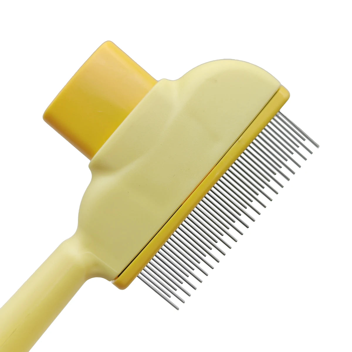AuraVibe Self-Cleaning Pet Grooming Brush – Effortless Fur Removal